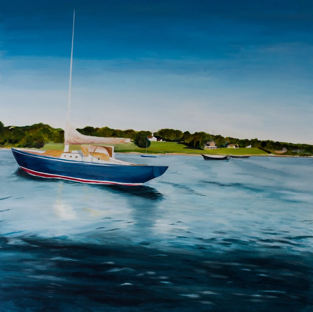 Jamestown | 5’ x 5’ | Acrylic on canvas