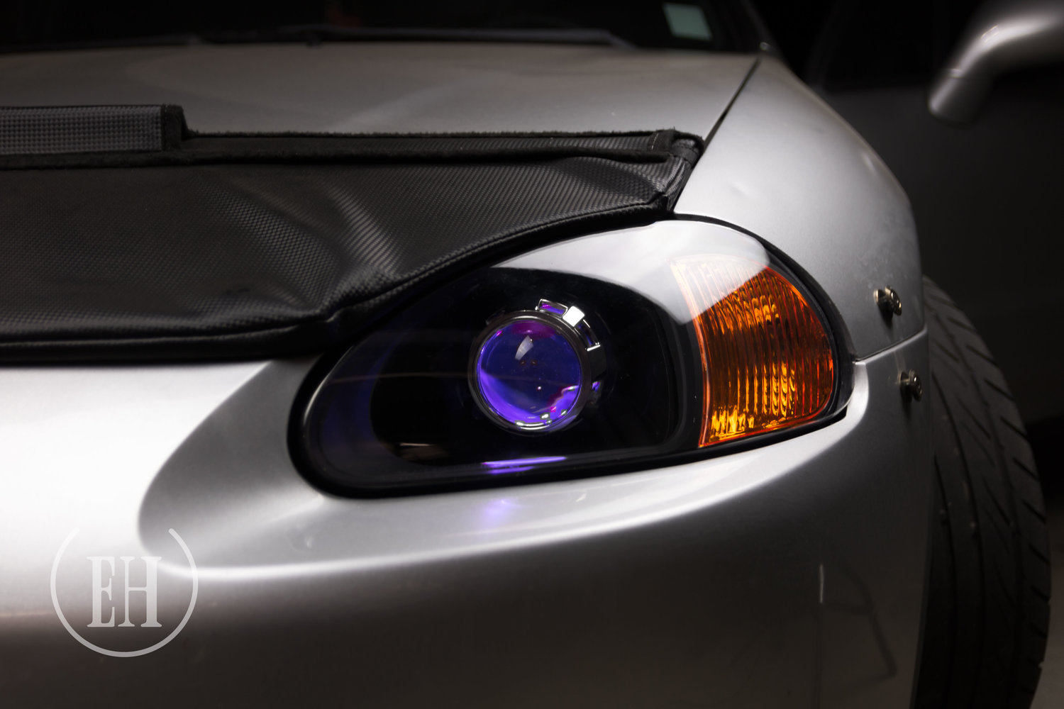 Honda Civic Del Sol 10 05 Evil Headlights Custom Retrofitting Service In Southern California