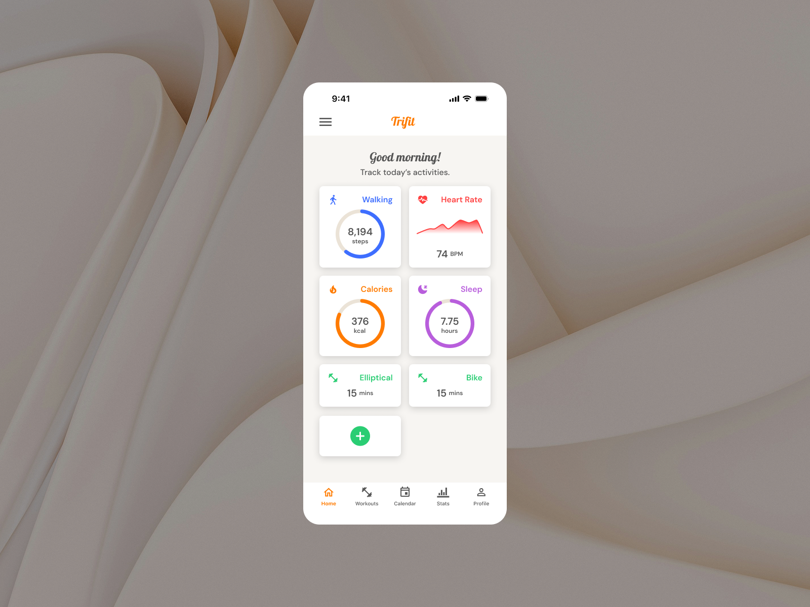 041 Workout Tracker - Dribbble Shot.png