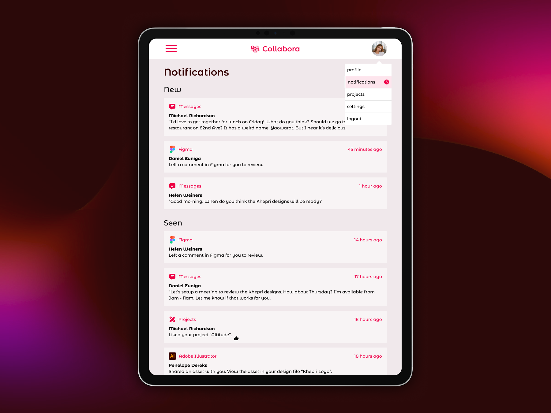 049 Notifications - Dribbble Shot.png