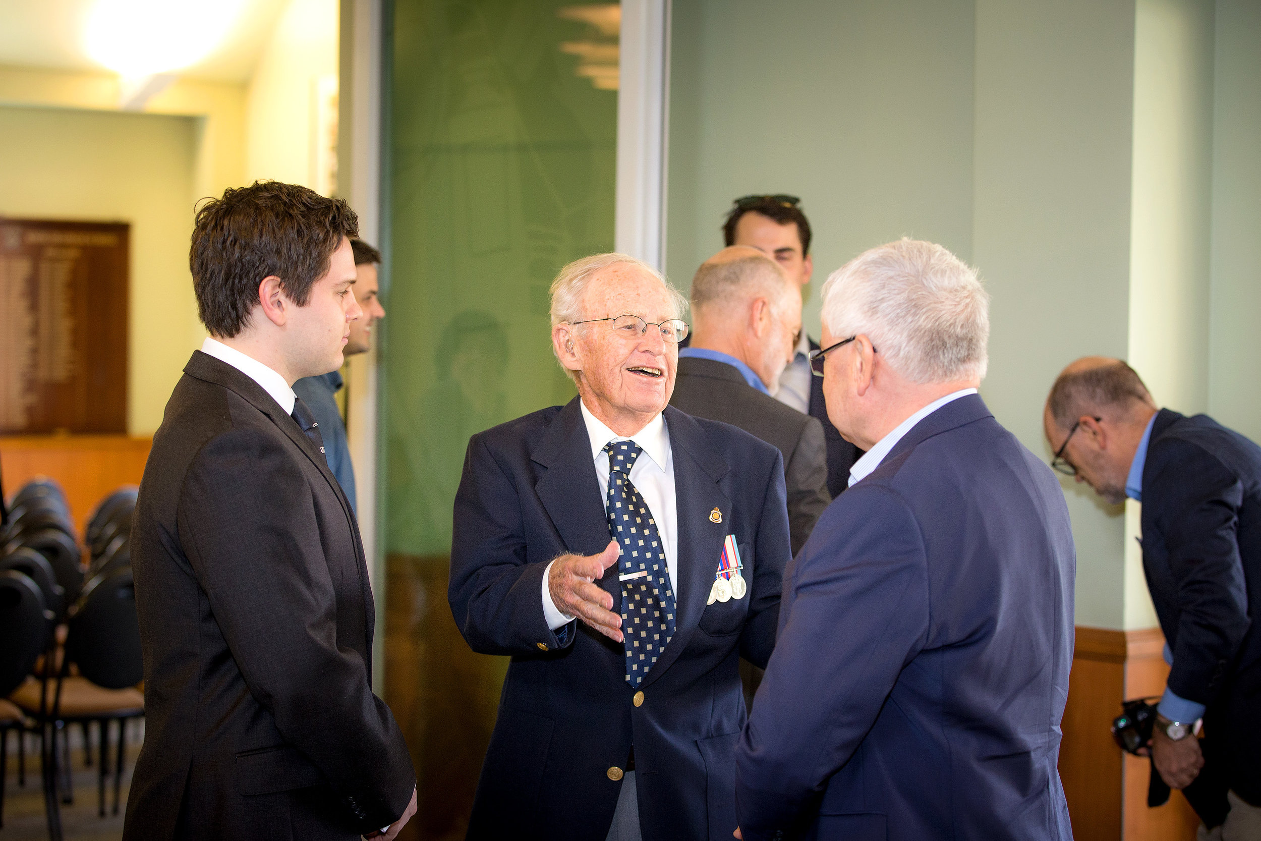  Alex Lloyd, Antony Greatrex (Barney's brother) and Matthew Kelly (Non-fiction Publisher at Hachette). 