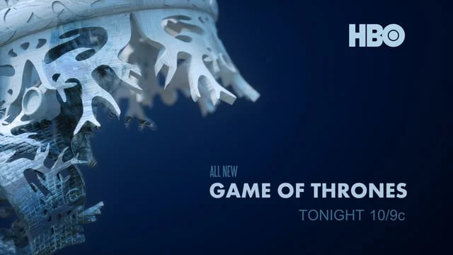 HBO Rebranding - Game Of Thrones Edition