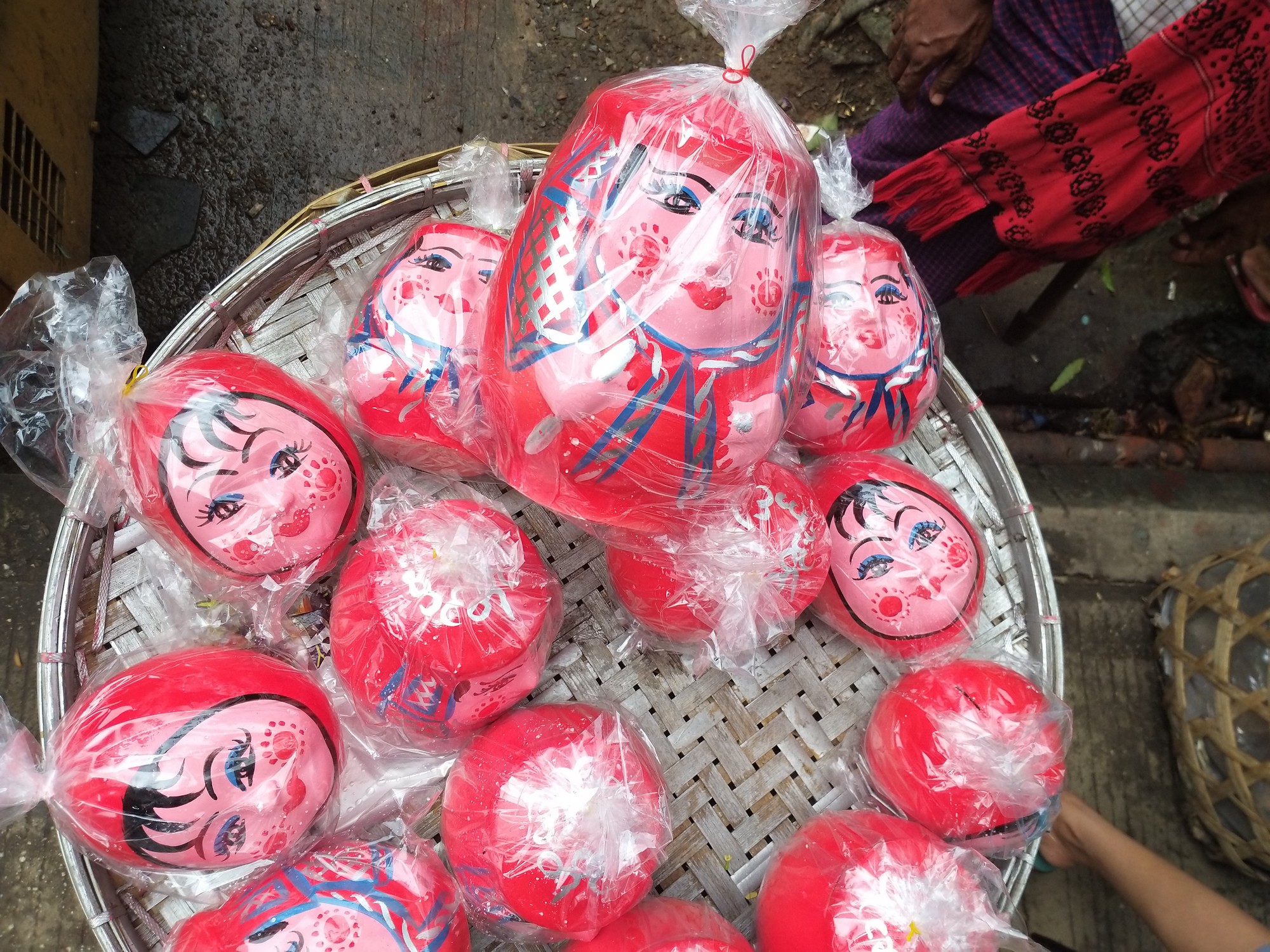 Traditional handmade piggy banks