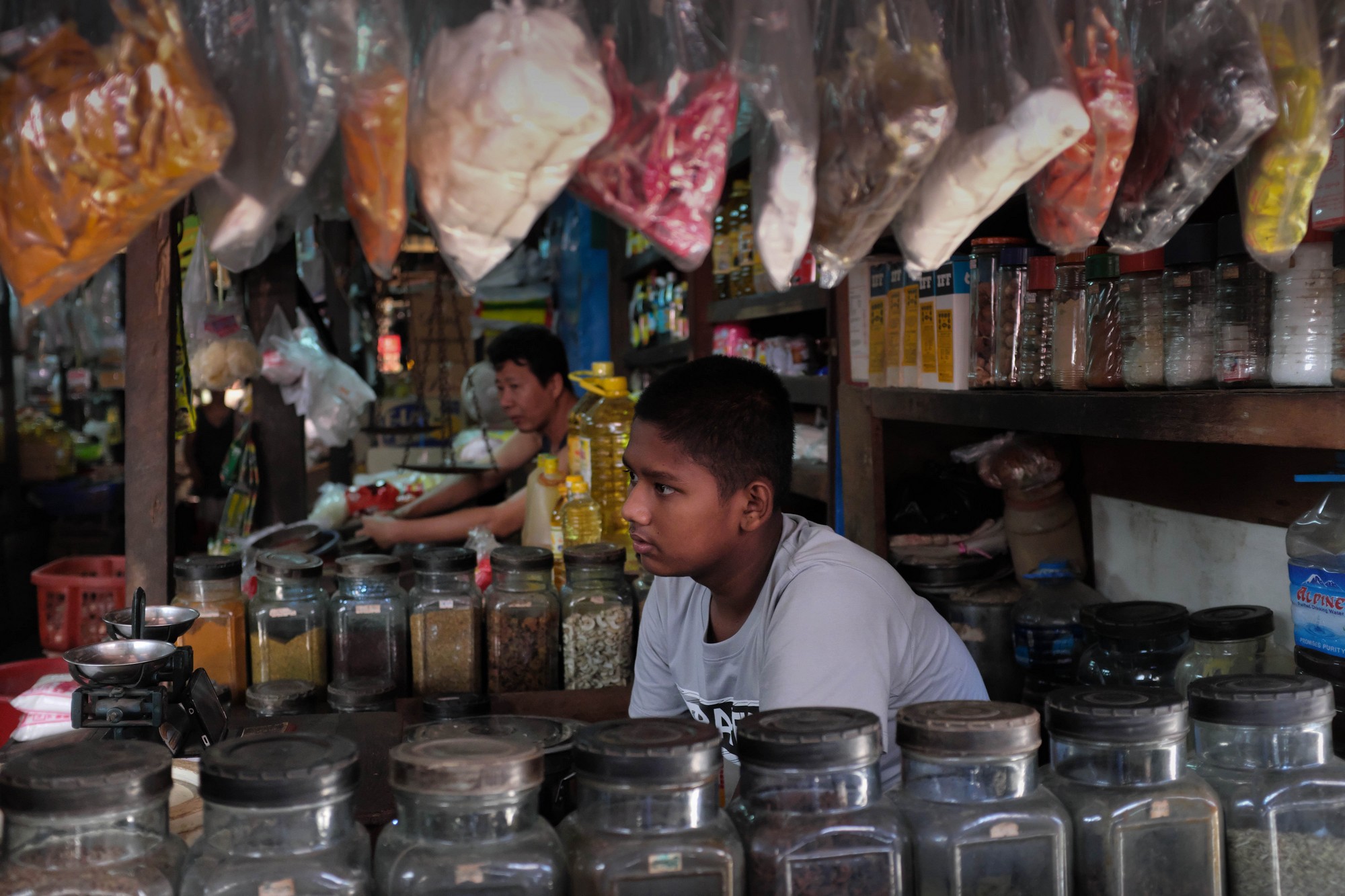 We buy spices for chai from this guy