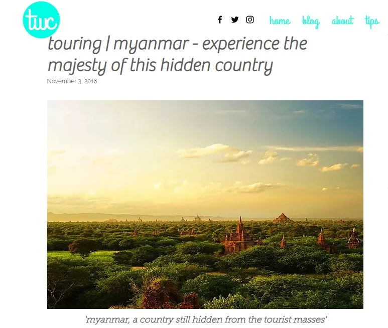 Blogging in Myanmar and Eating with Sa Ba