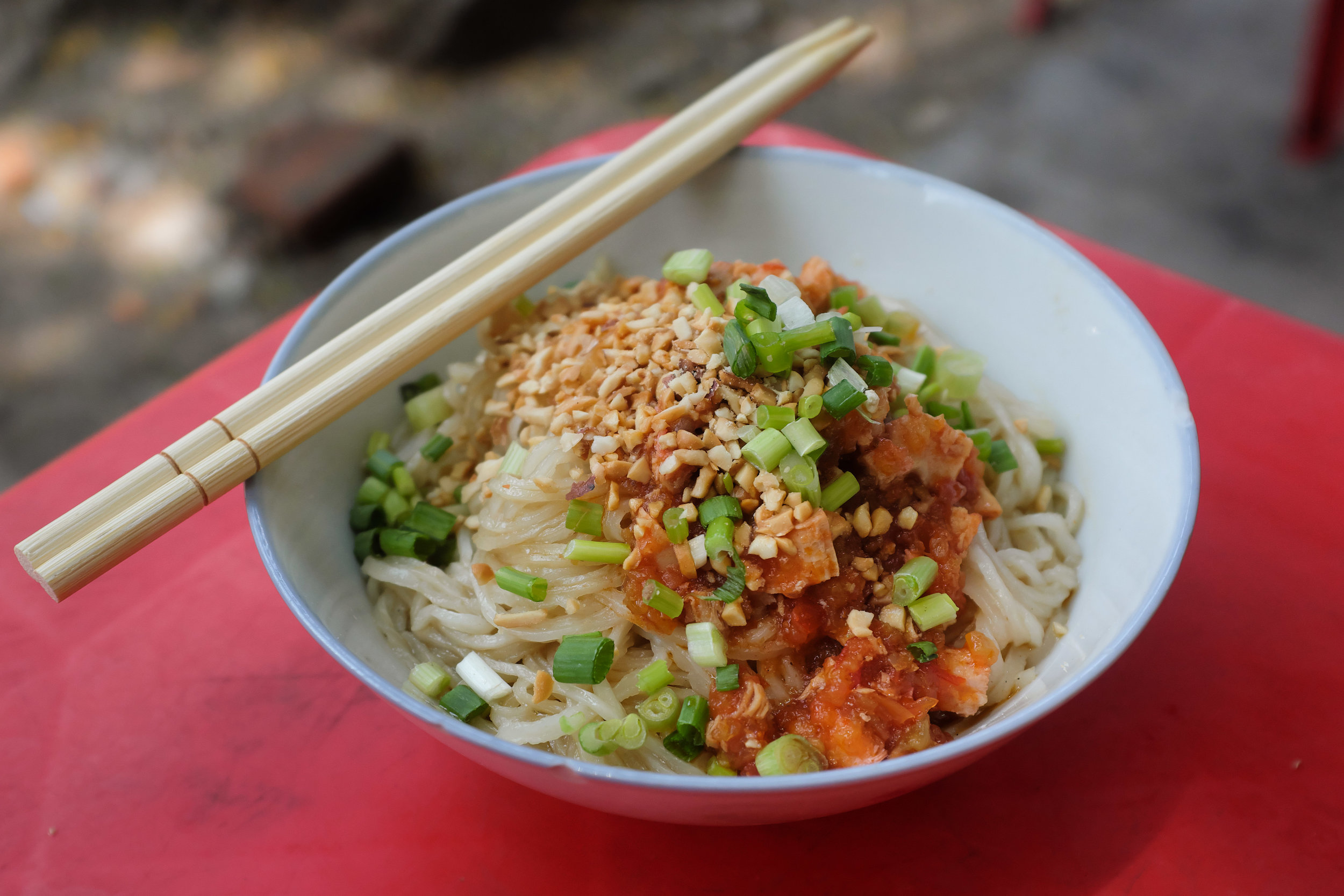 Yangon Food Tour: Shan Noodes 
