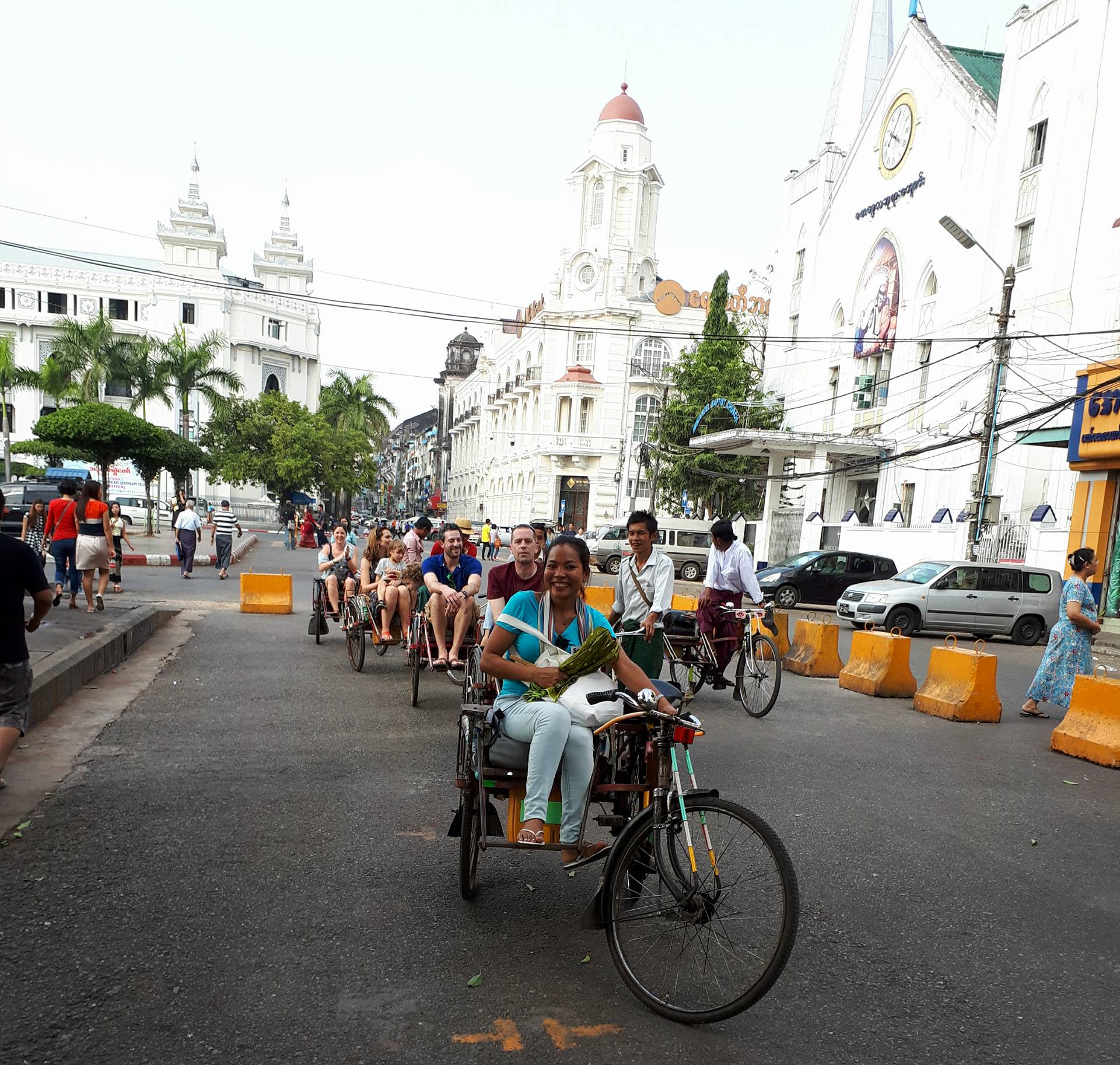 Trishaw Yangon Food Tour