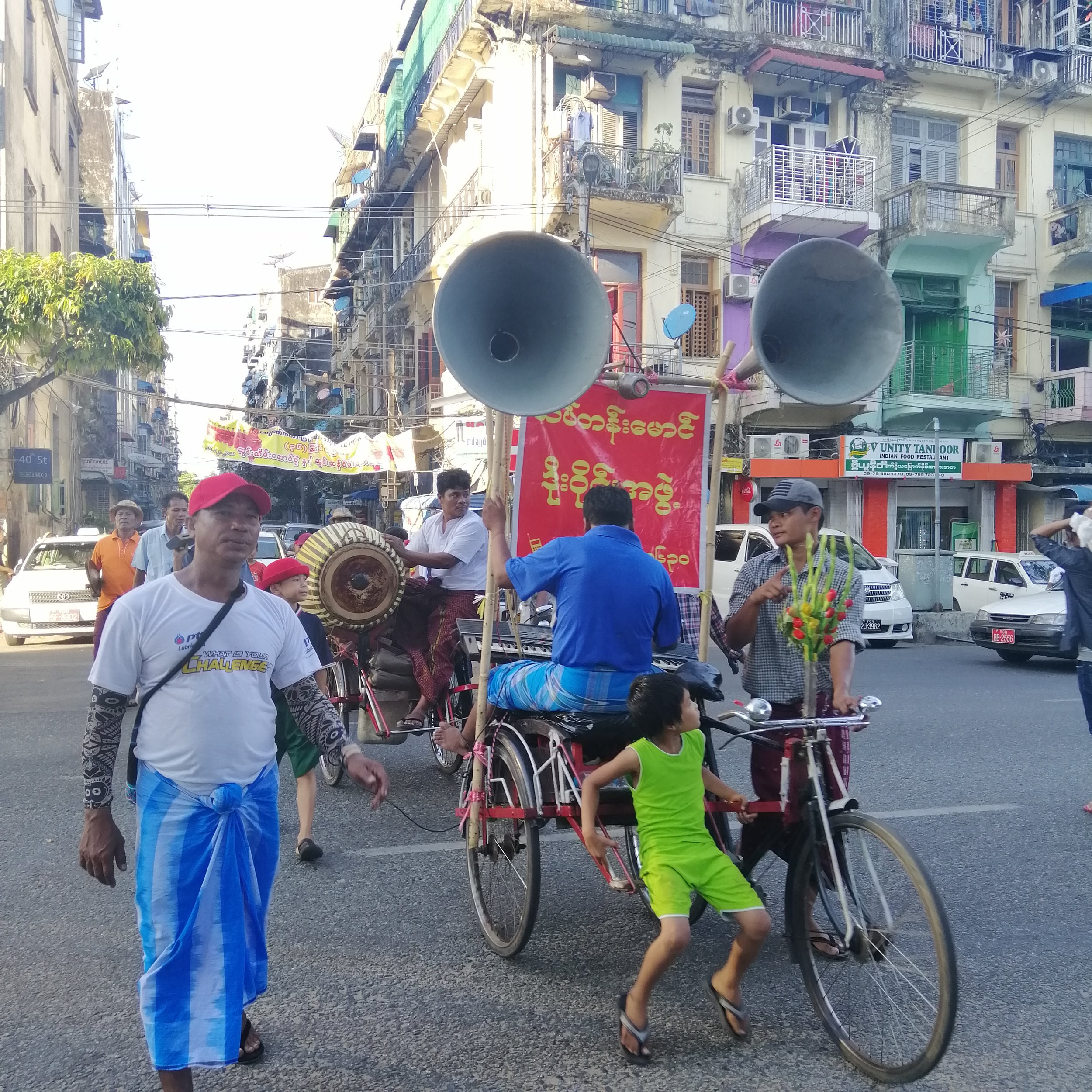 Yangon Food Tour by Trishaw