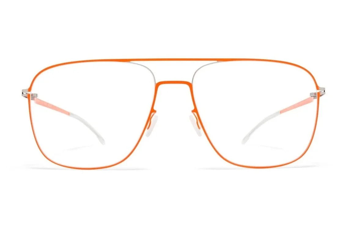 Mykita Lite Steen Silver/Neon Orange