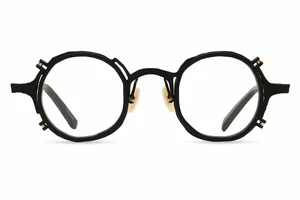 Masahiro Maruyama MM-0083 Mat Black / Black — Wink eyewear