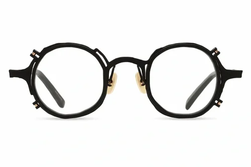 Masahiro Maruyama MM-0083 Mat Black / Black — Wink eyewear