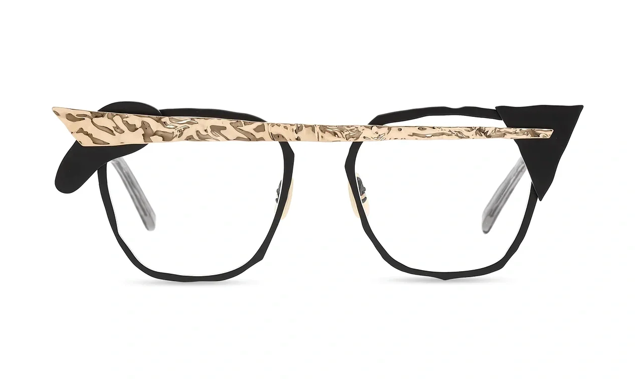 Masahiro Maruyama MM-0093 Black / Gold — Wink eyewear