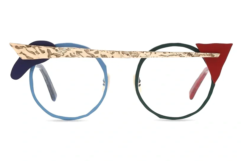 Masahiro Maruyama MM-0047 Black / Gold / Silver — Wink eyewear