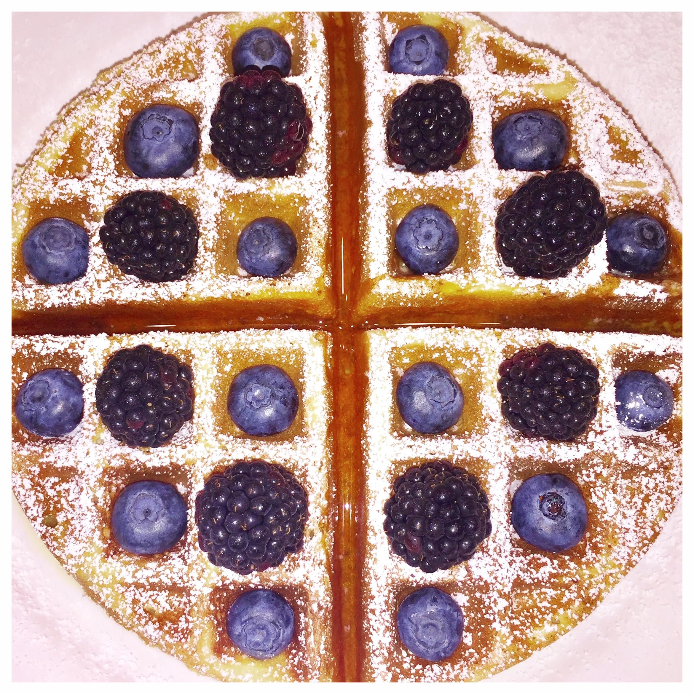 Berry Waffle