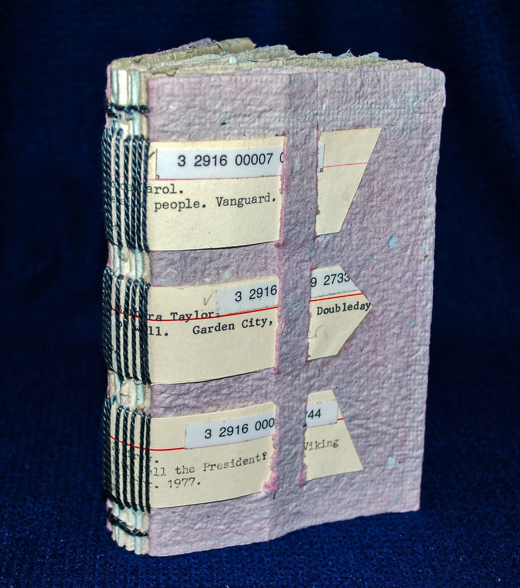 Pulp from Fiction #2, handmade book