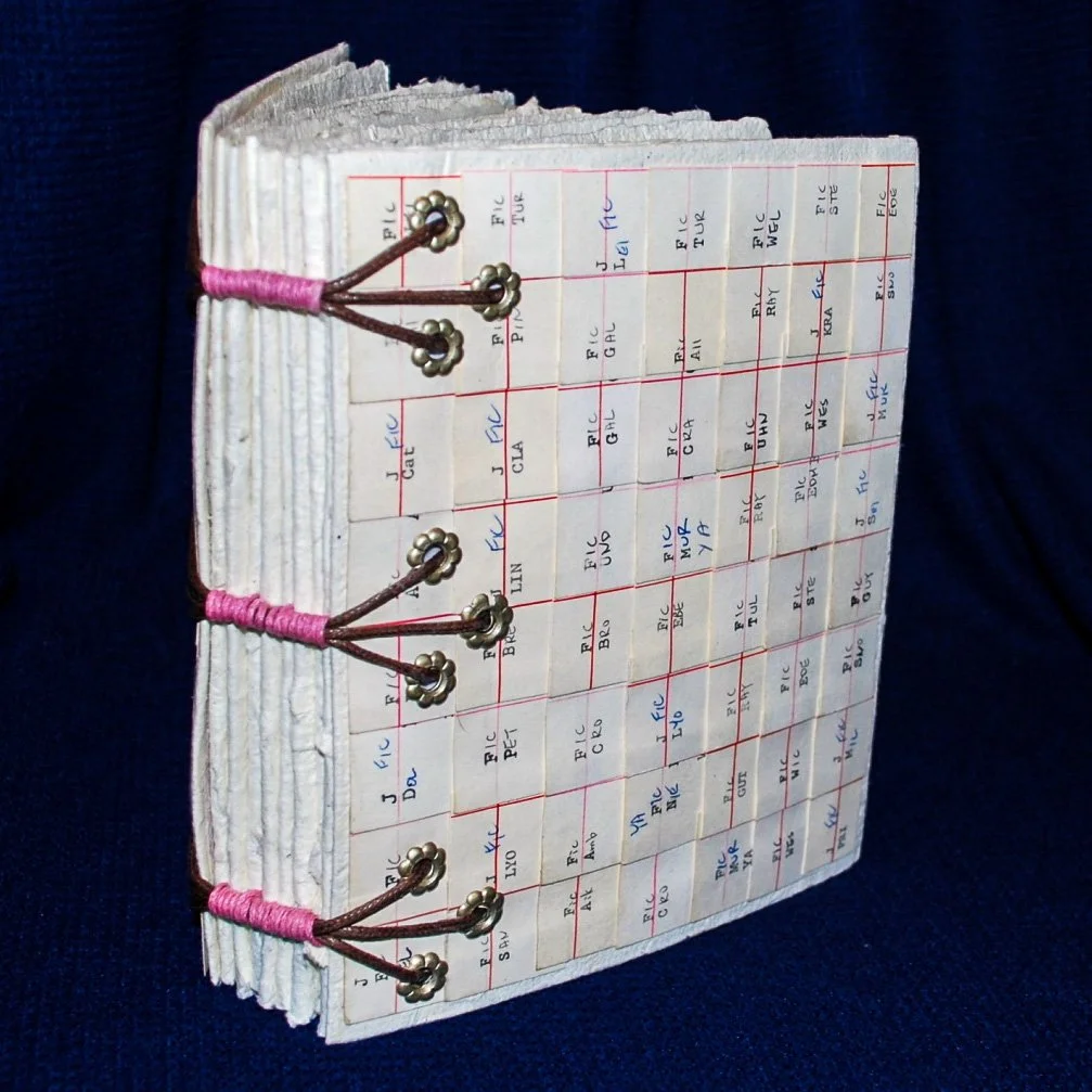 Pulp From Fiction #1, handmade book.  
Collection Colorado College