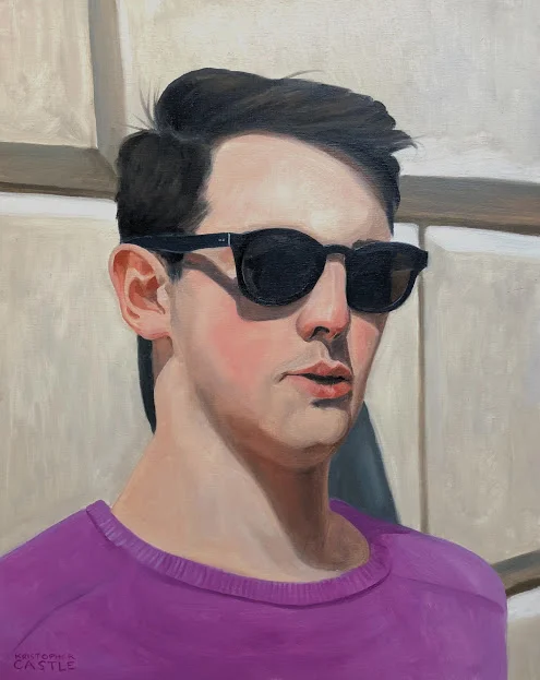 Callaway, Cerise, Oil on Panel, 16x20