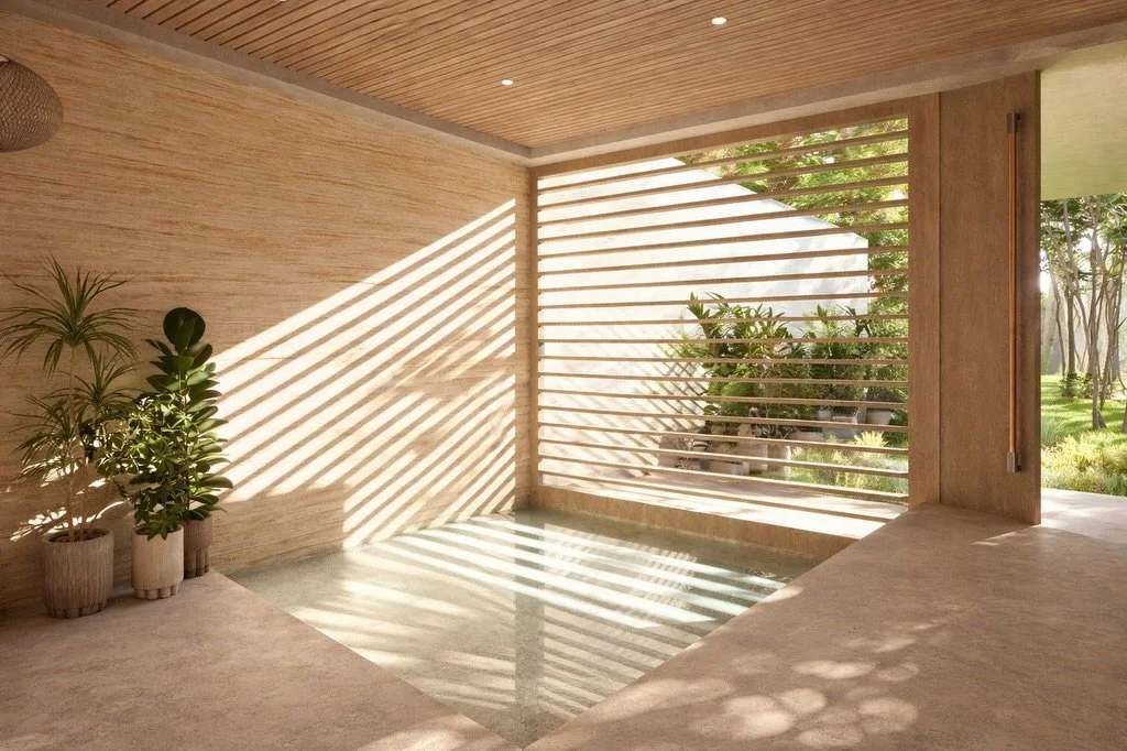 Entry vestibule to this Baja Oasis. 

WELCH DESIGN STUDIO