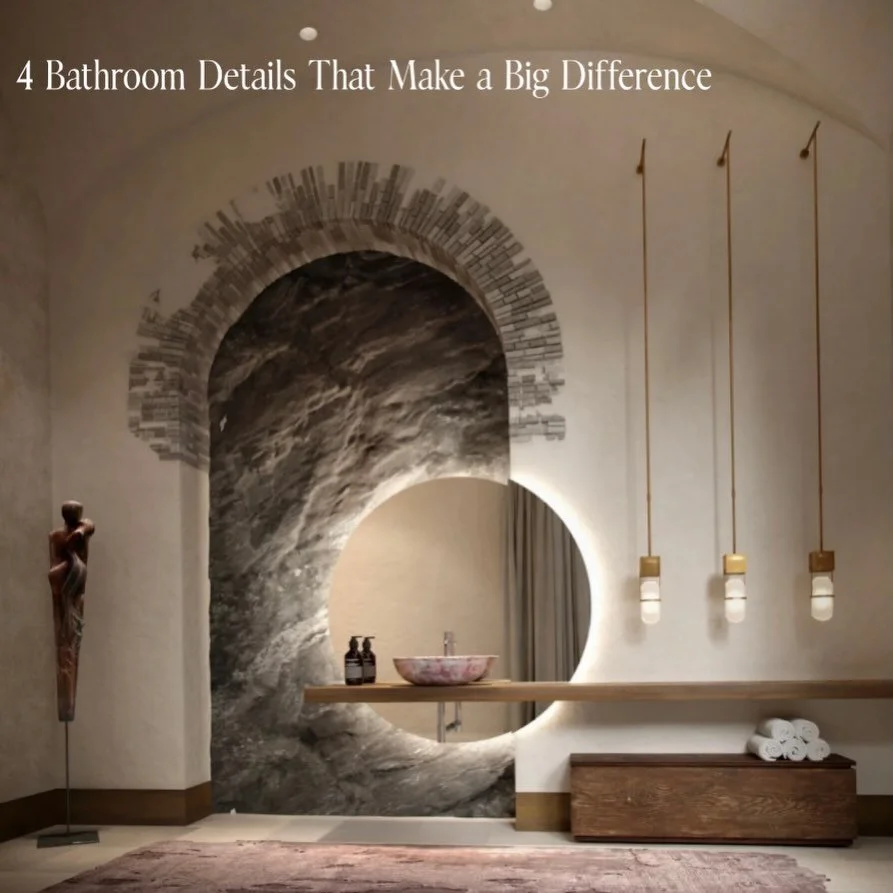 It's the little details that take a bathroom from good to great. 

Welch Design Studio + Welch Design Studio Interiors
@welch_design_studio @welchinteriors 
#architecture #interiordesign #moodboards #welchdesignstudio #welchinteriors