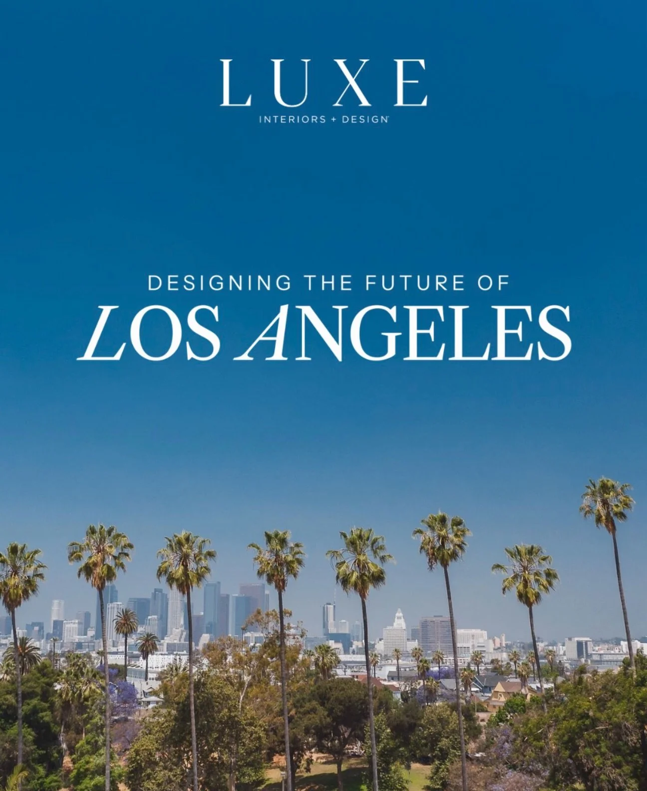 We&rsquo;re excited to be one of the architecture and interior design firms featured in Luxe Magazine&rsquo;s Designing the Future of Los Angeles, helping shape the future of Los Angeles through architecture and design.

#WelchDesignStudio #LuxeMagaz