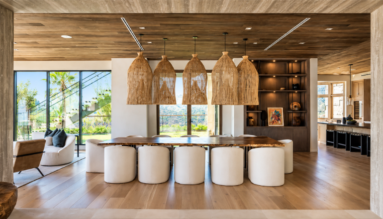 Modern Los Angeles kitchen remodel with custom cabinets