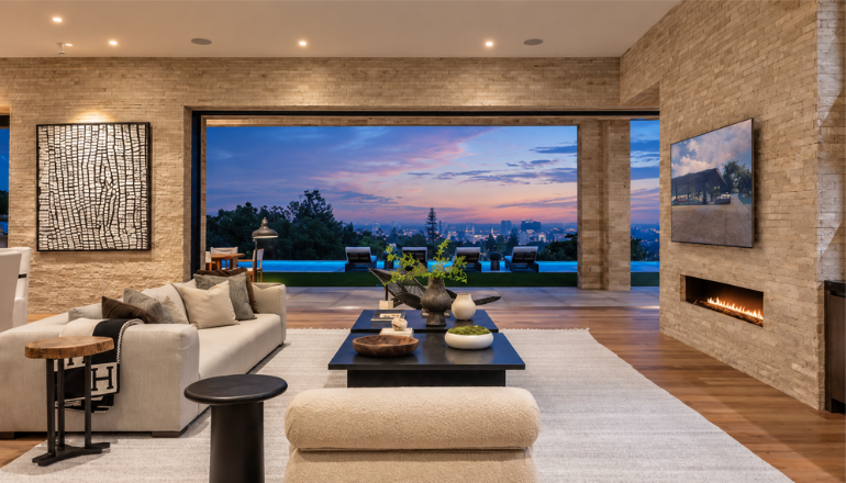 Luxury home interior materials