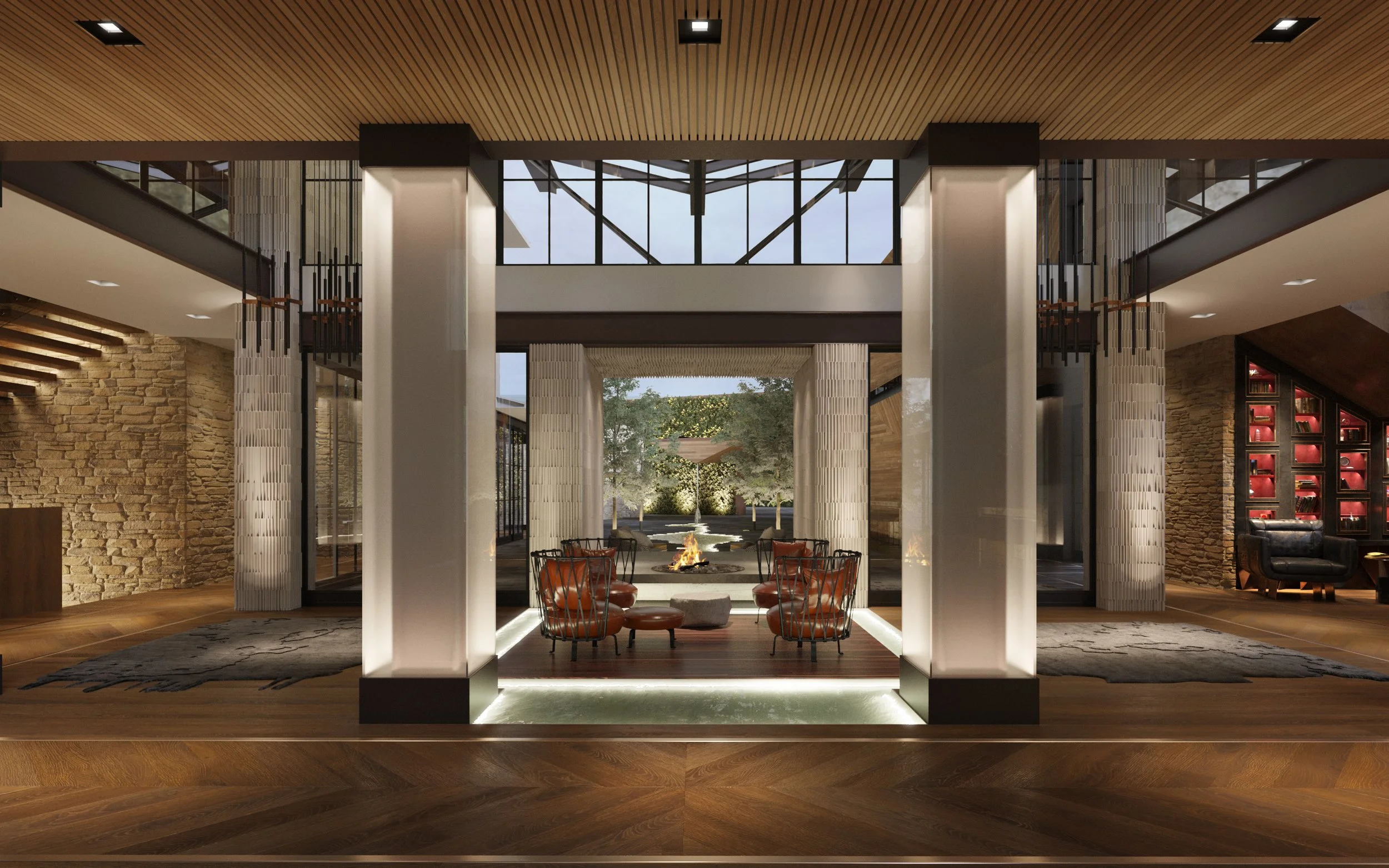 Mediterranean and contemporary architecture