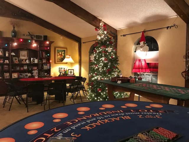 Casino Themed Holiday Party