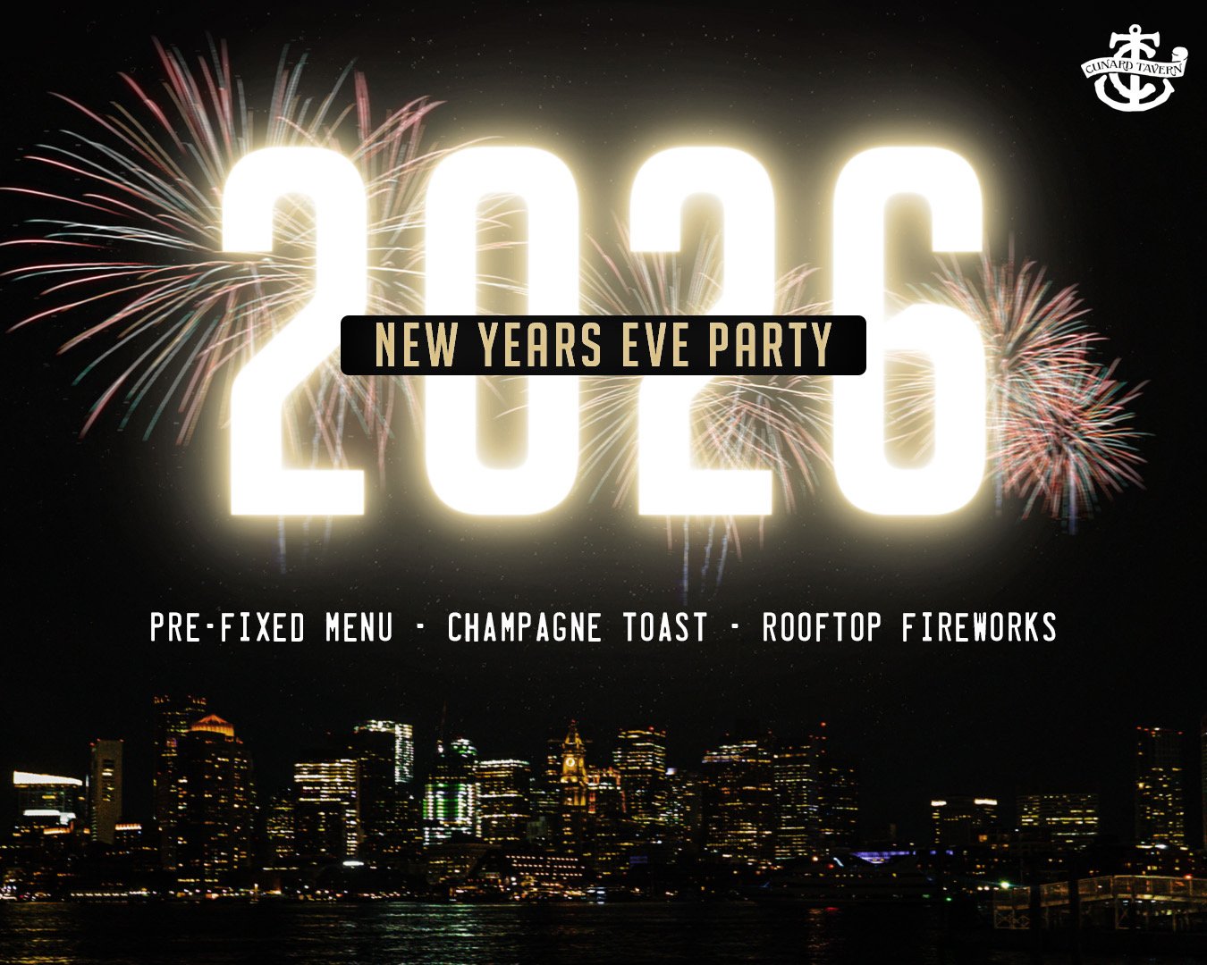 New Year's Eve Dinner + Fireworks