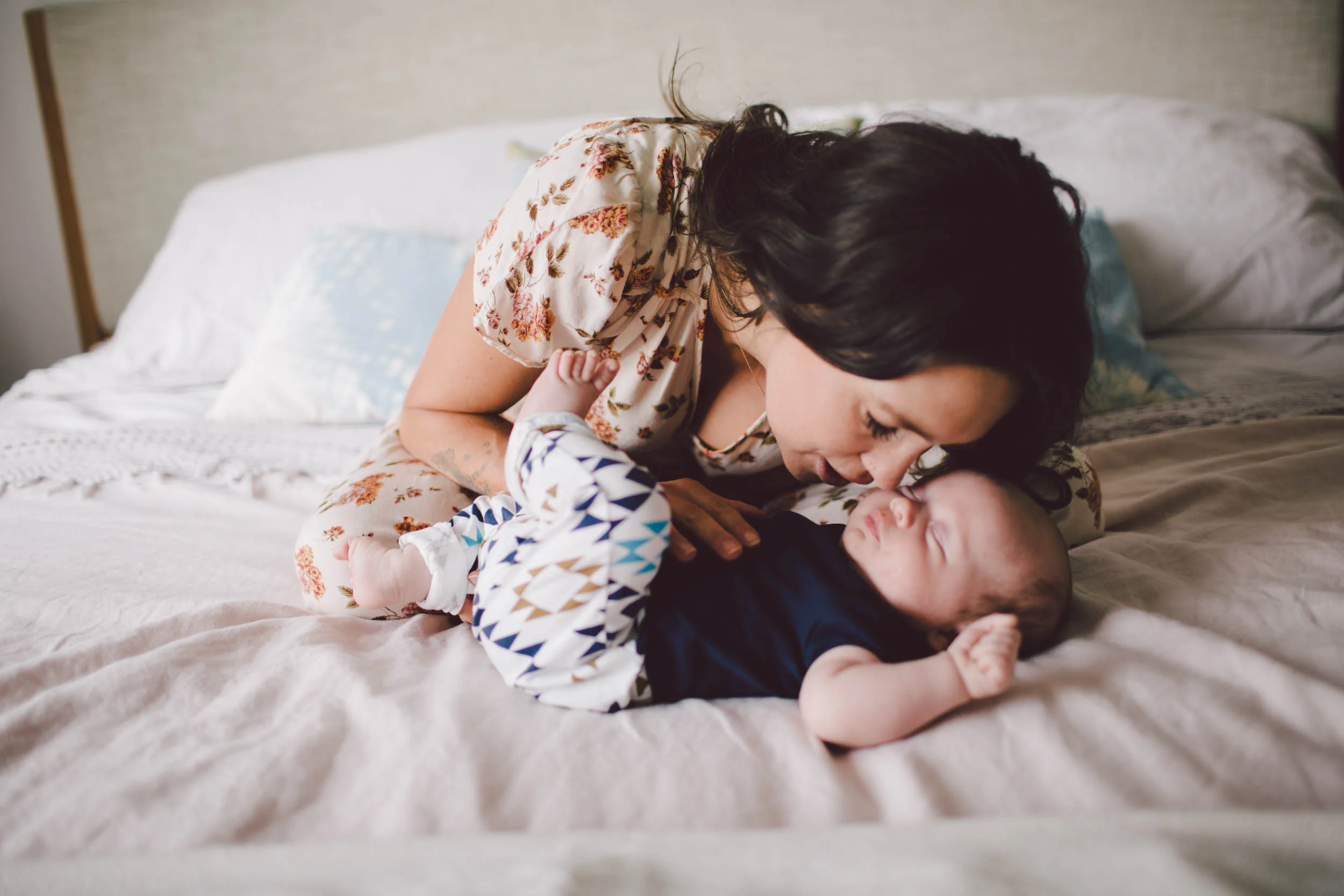 los angeles intimate motherhood session