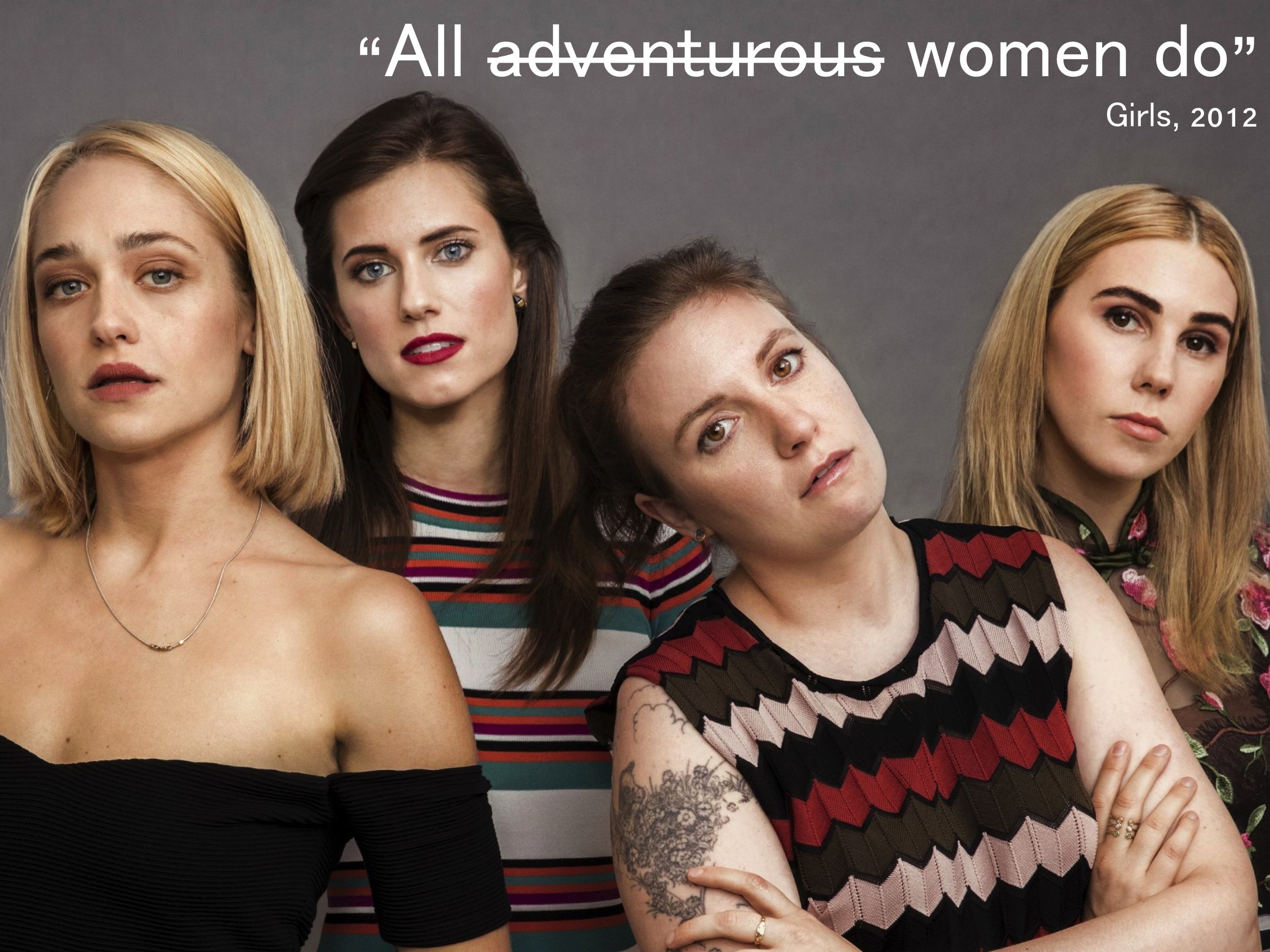 Girls: a brilliant show but needed some correcting...