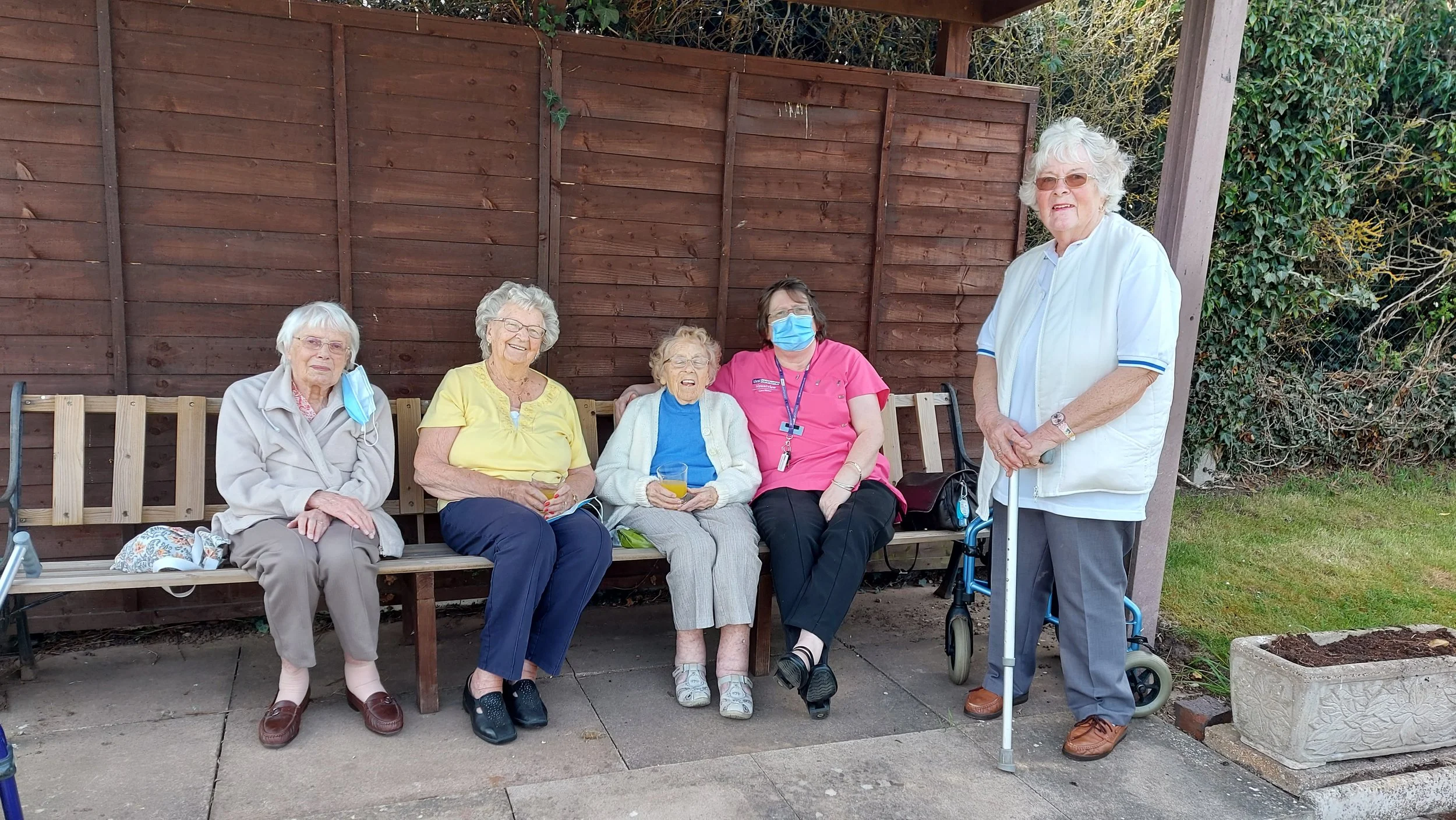 Visit by Mountview Residential Home at Open Day