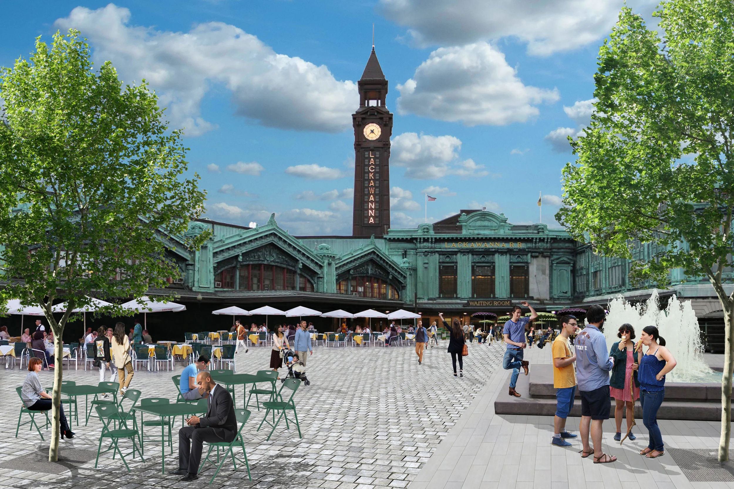 THIS IS THE YEAR TO ACTIVATE A MARKET AT HOBOKEN TERMINAL