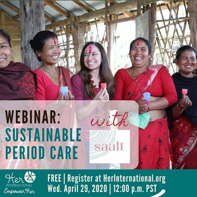 If nothing else, #covid19 is teaching all of us about sustainability. How sustainable are our lives? How can we continue to make choices that help the earth? 
One of the best choices I made in the past decade has been to switch to a reusable menstrua