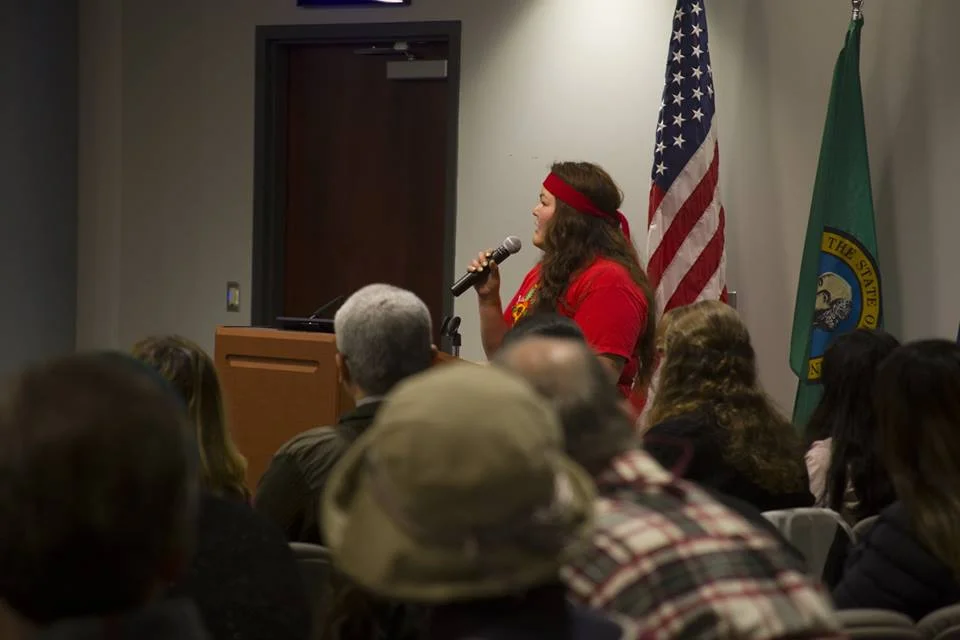 Ariana testifies in front of Auburn City Council
