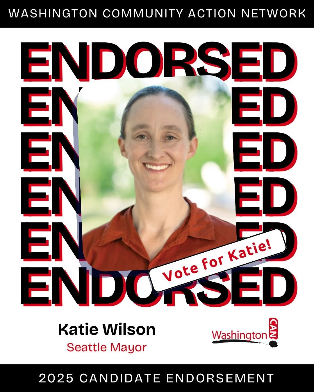 🚨WashingtonCAN members have spoken on candidate endorsements! 

After a member-driven endorsement process, we&rsquo;re proud to announce 4 additional candidates to our slate. 

These candidates were chosen because they share our vision, a Washington