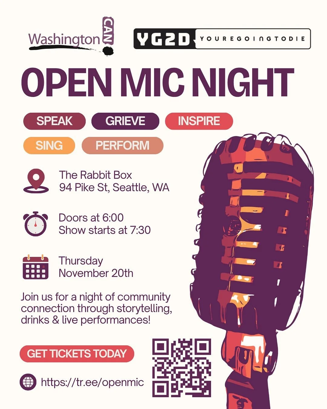 Are you joining us at one or both? 🎤❤️&zwj;🩹🫶