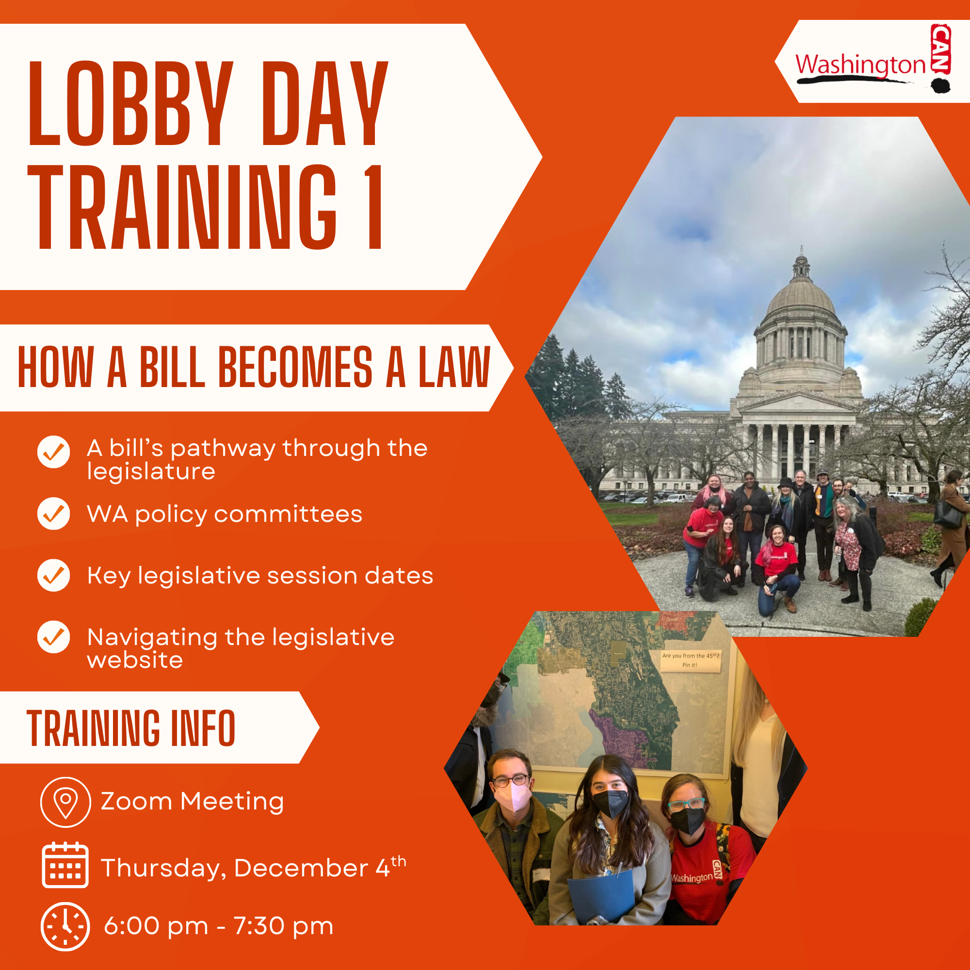 Lobby Day Training 1: How a Bill Becomes a Law
