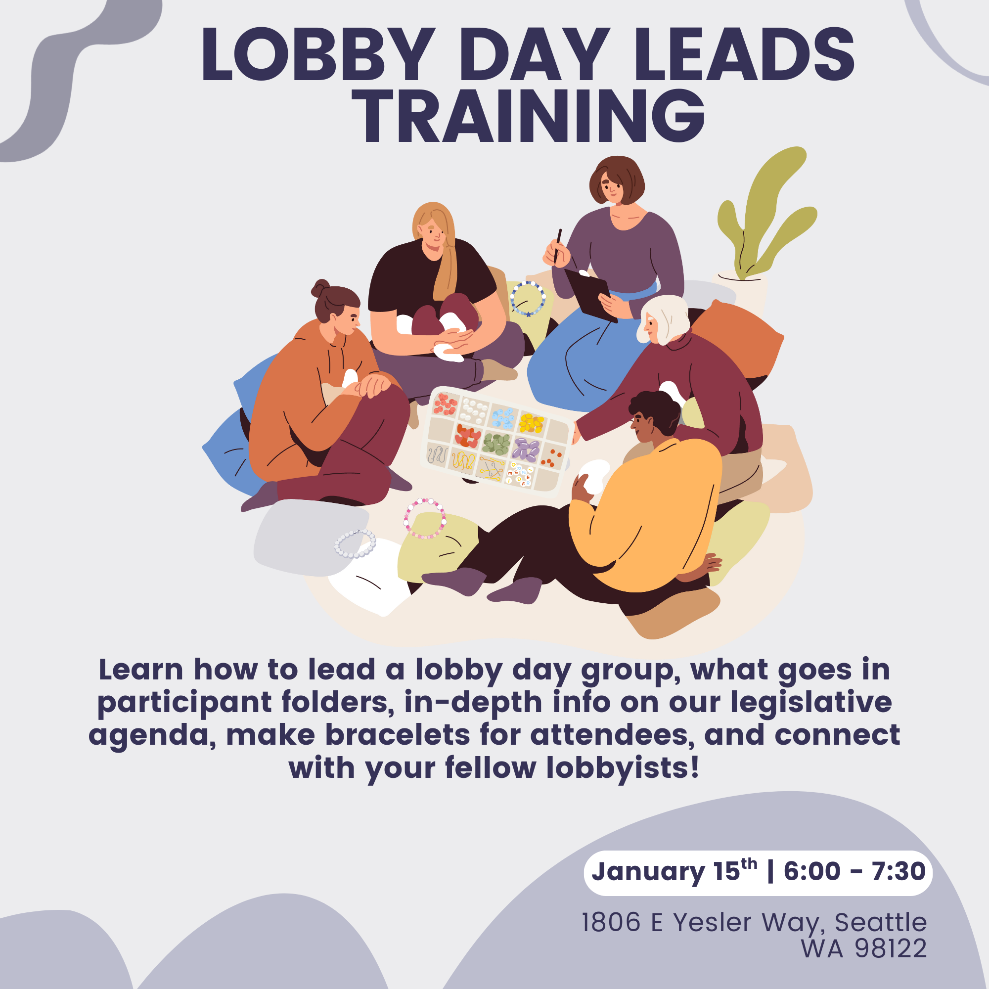 In-Person Lobby Day Leads Training