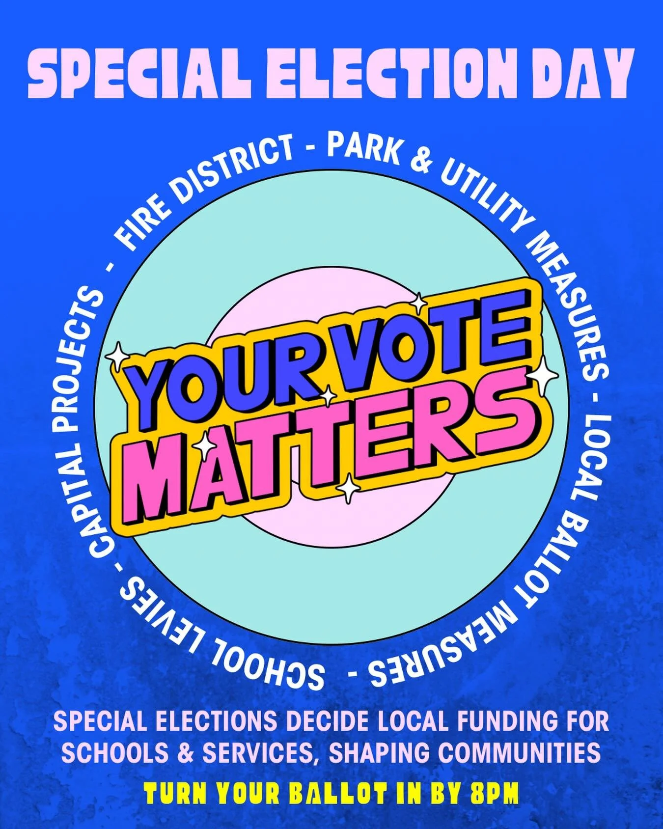 Special elections don&rsquo;t get the attention the deserve, but they shape our communities. If you&rsquo;re one if the 49% of statewide voters eligible to vote in this election including 213 total measures, be sure to have your ballot in the box by 