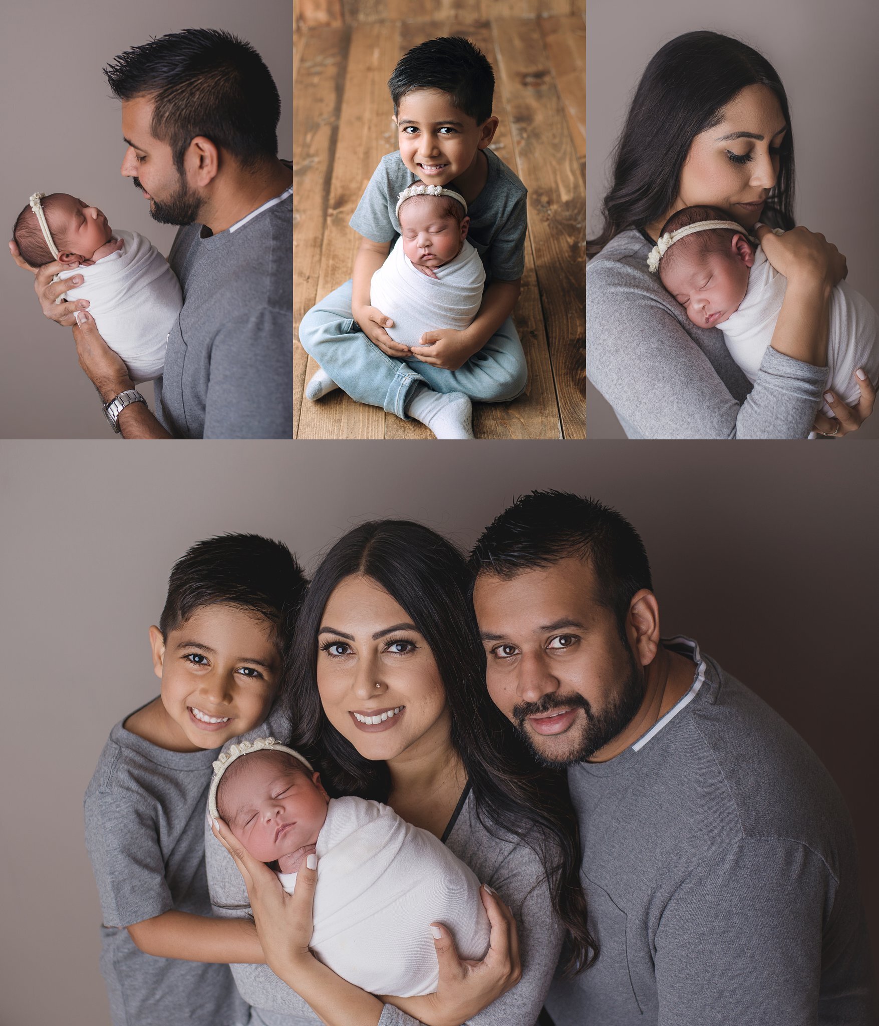 newborn family poses calgary baby photographer