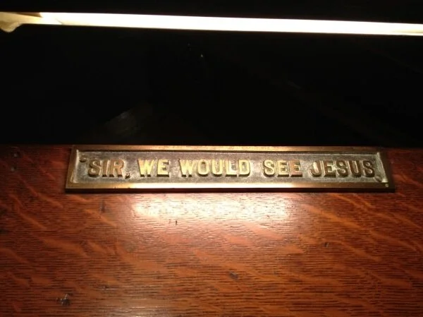 We want to see Jesus