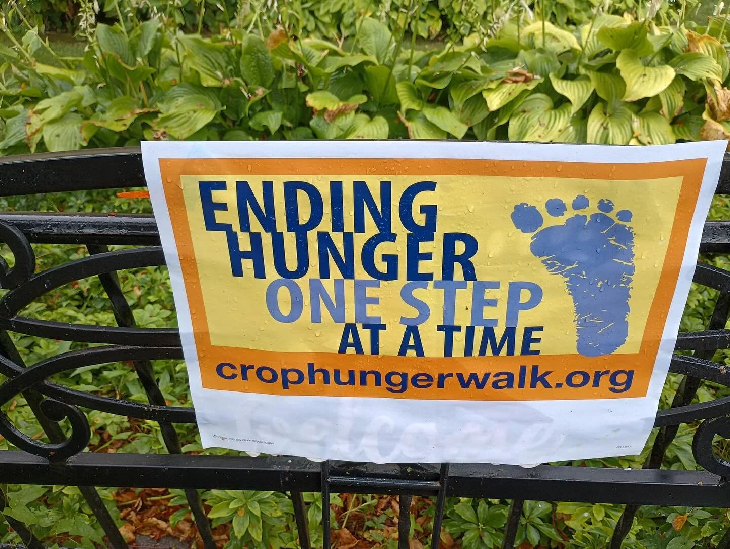 Intermittent rain could not extinguish their high spirits and commitment to raising money to combat hunger worldwide! St. Luke&rsquo;s sent the 40th annual Ferndale/Royal Oak CROP Walk out, led by resident piper, Jim Bates.