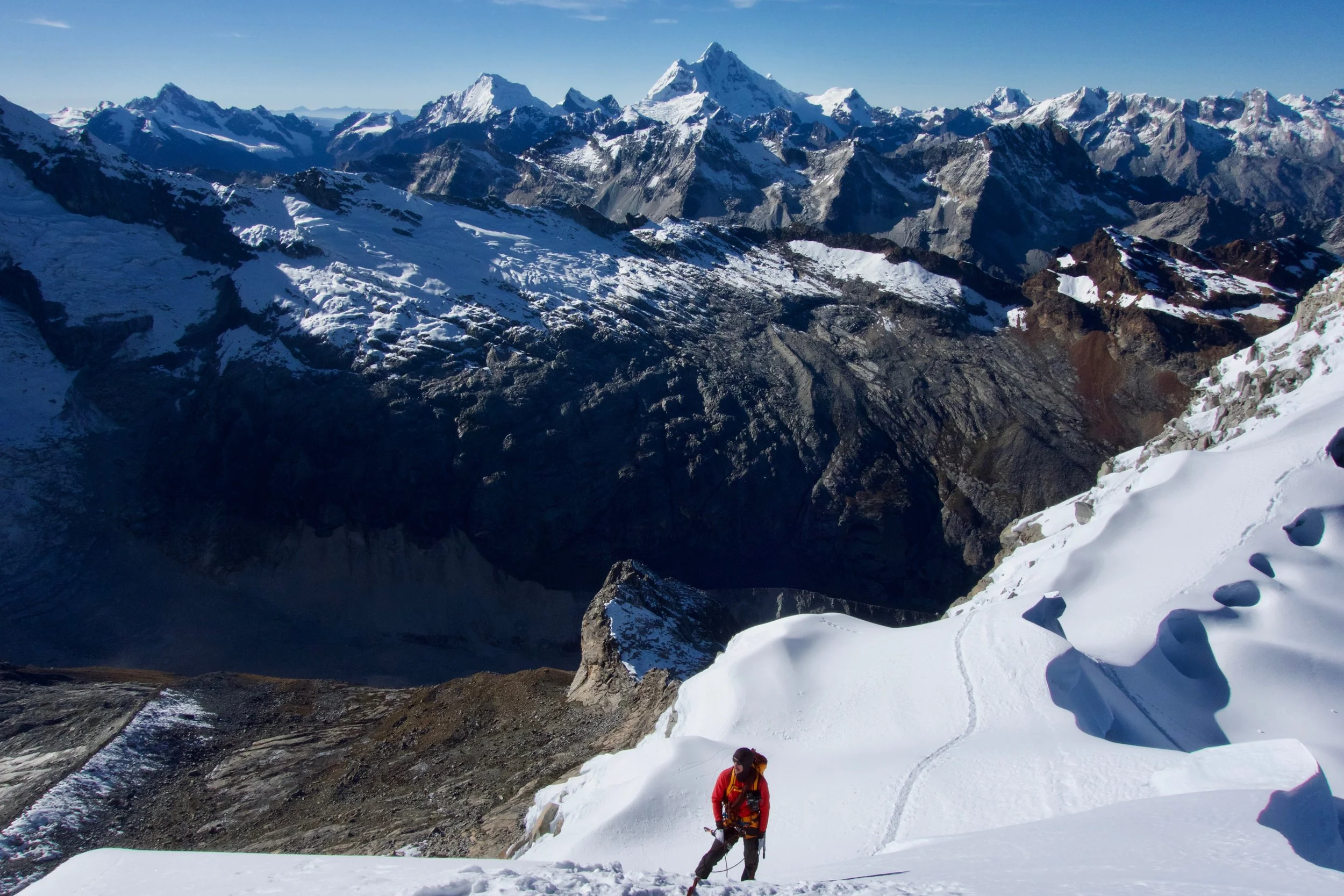 Nearing the summit