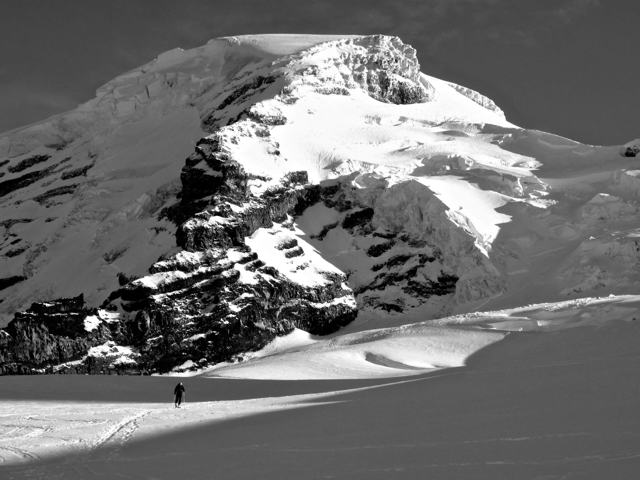 Cam, cruising up toward the Baker-Colfax saddle
