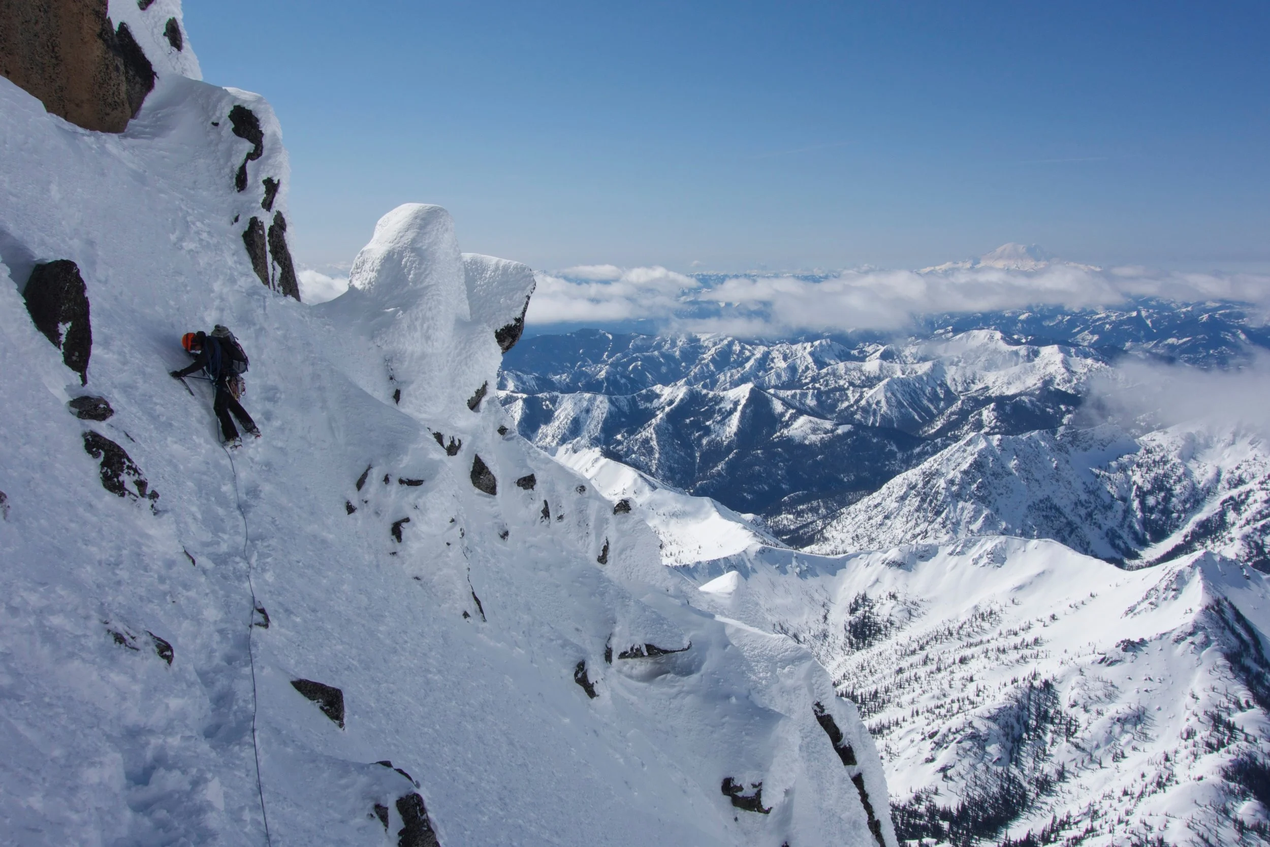 Moving around the false summit