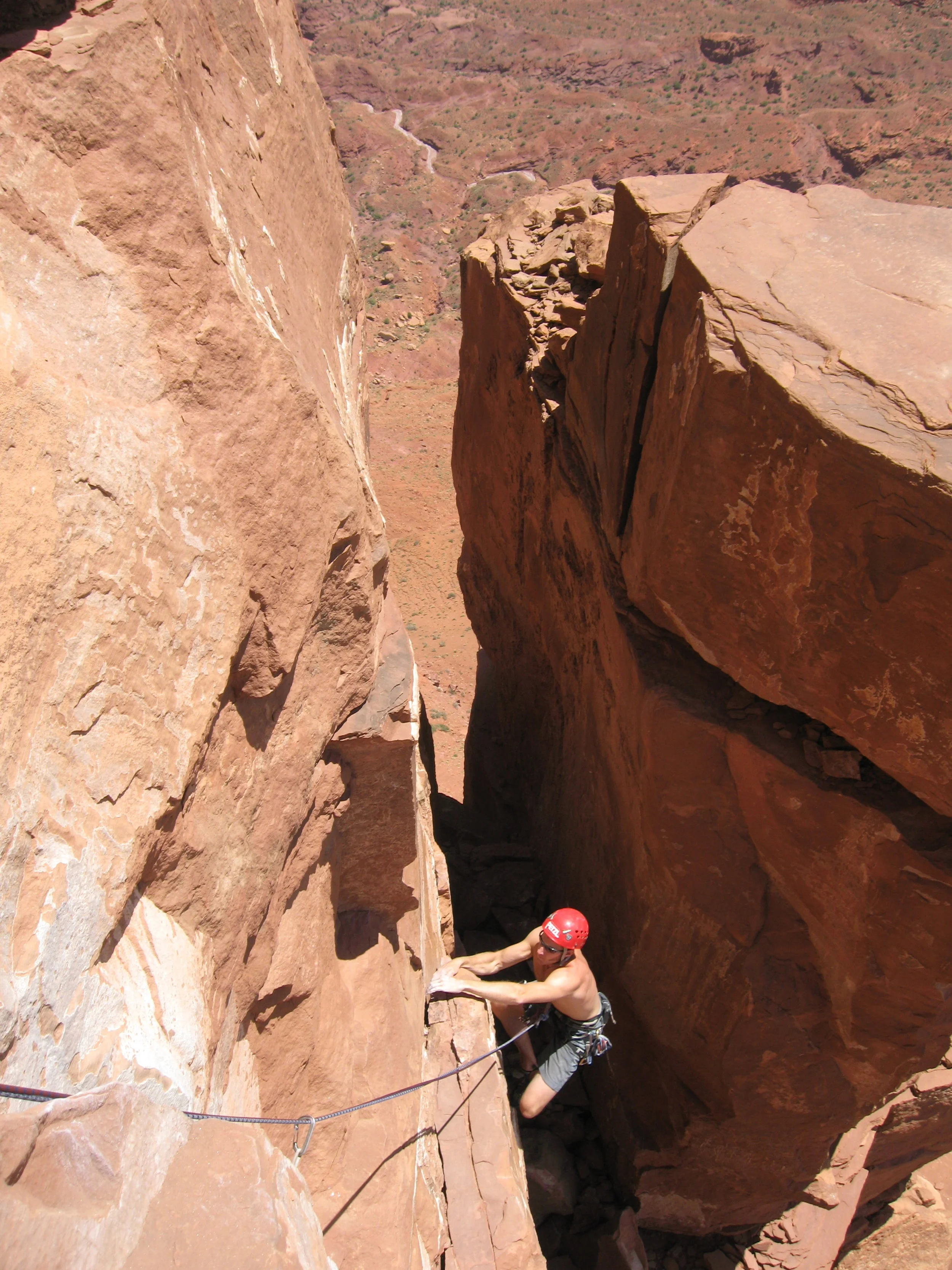 Really fun climbing near the top