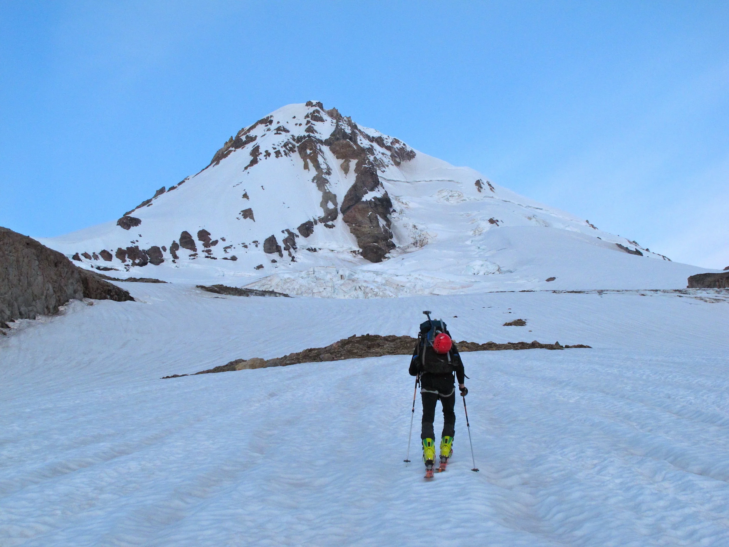 Heading for the route