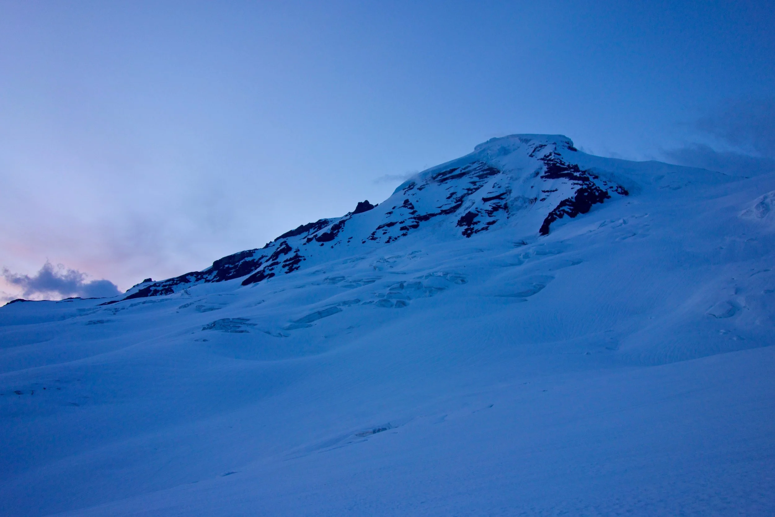 Baker's North Ridge at dawn