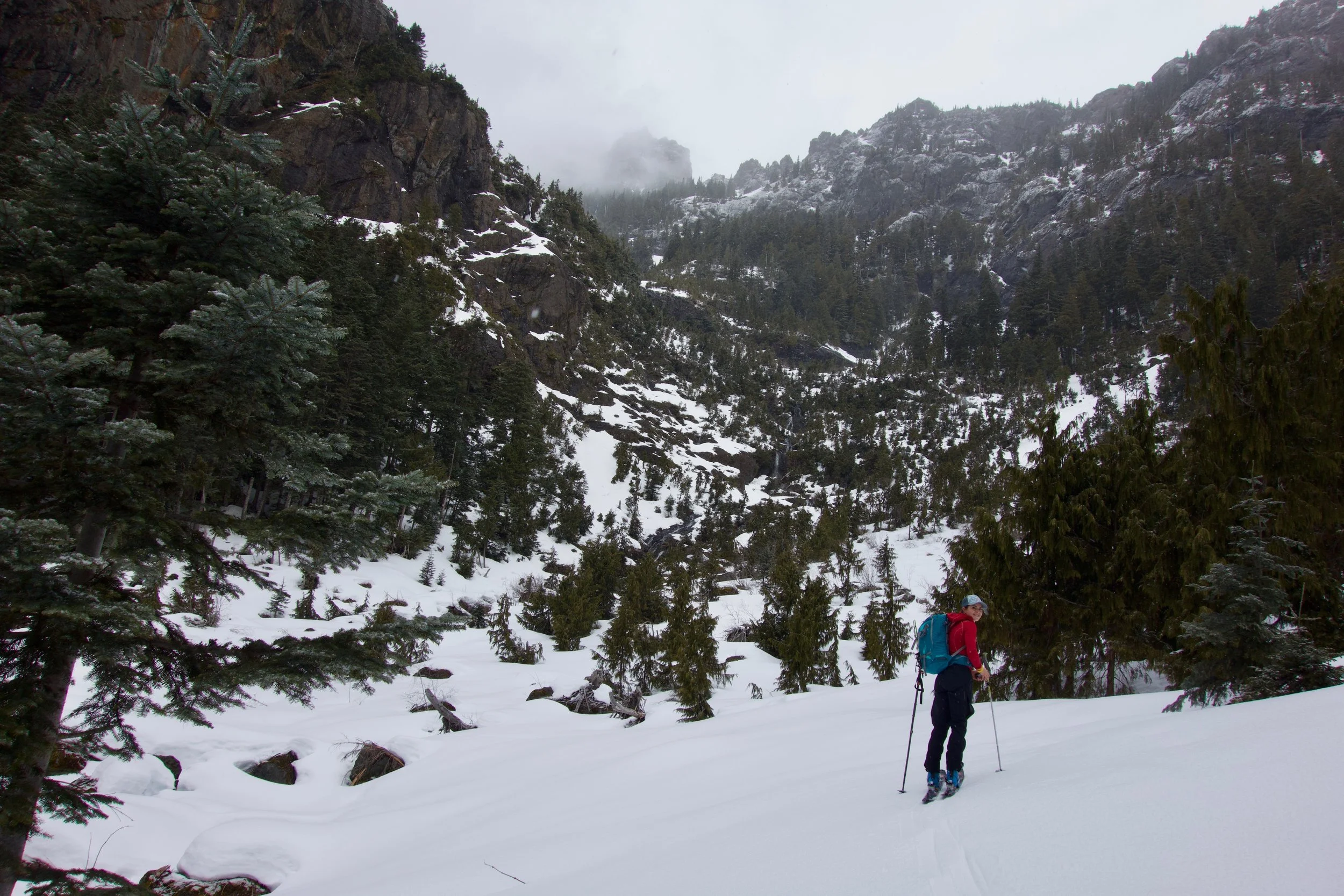 At the head of The Valley of Silent Men